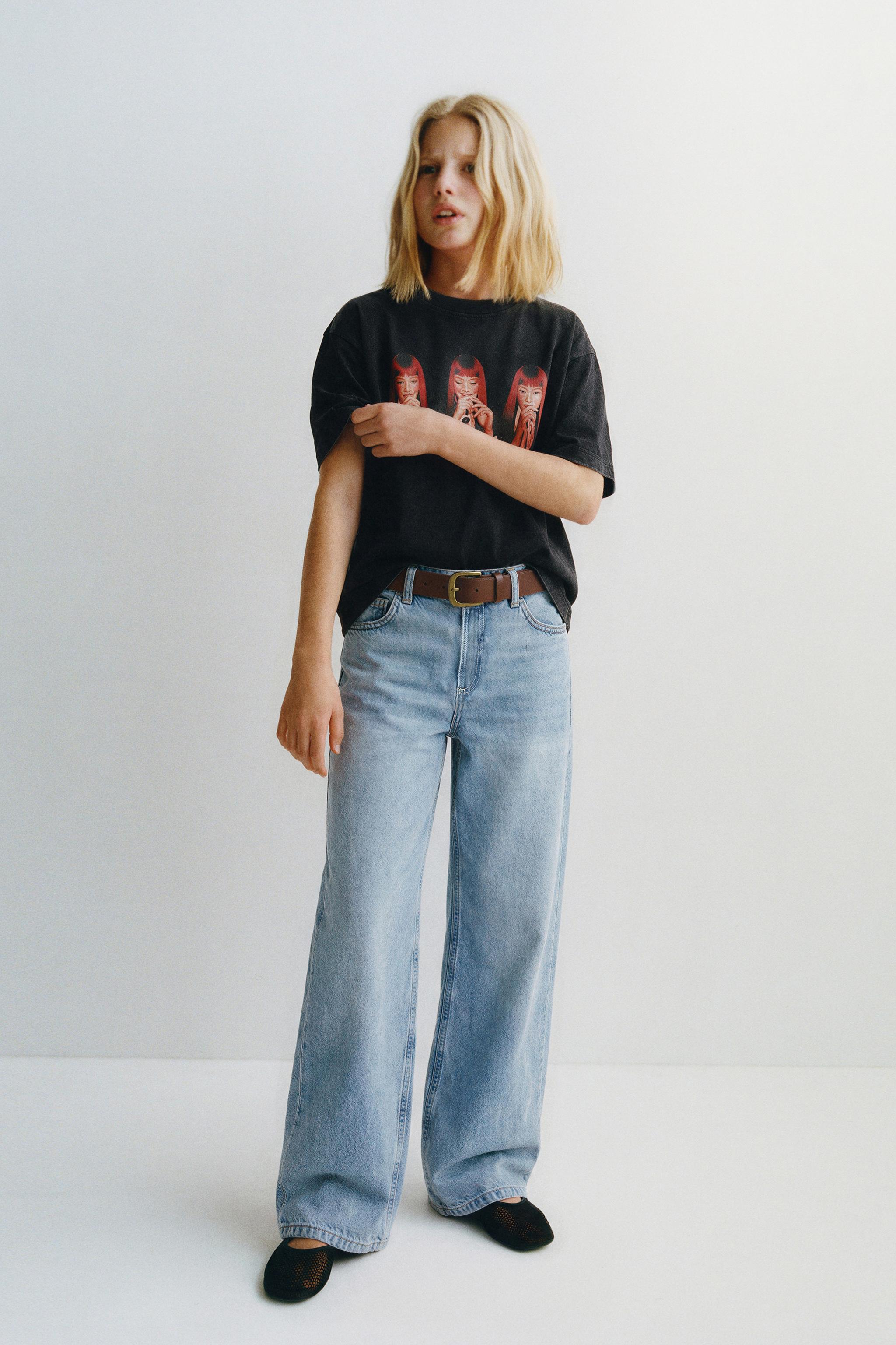 JENNIE RUBY® WASHED EFFECT T-SHIRT